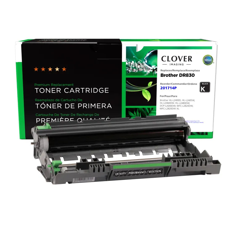 Brother DR830 black North American Remanufactured drum unit