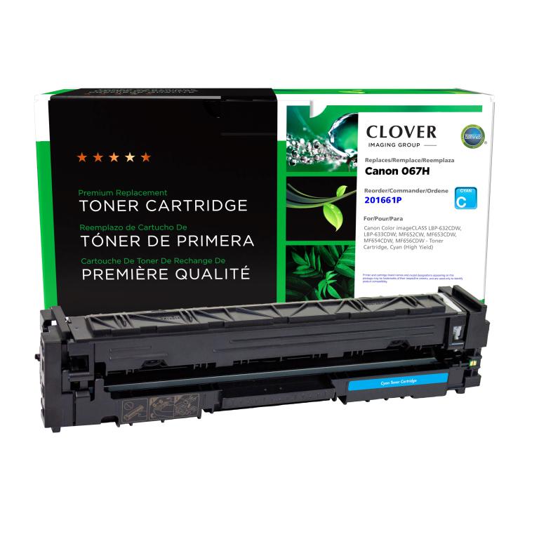 High Yield Cyan Toner Cartridge for Canon 067HC (5105C001)