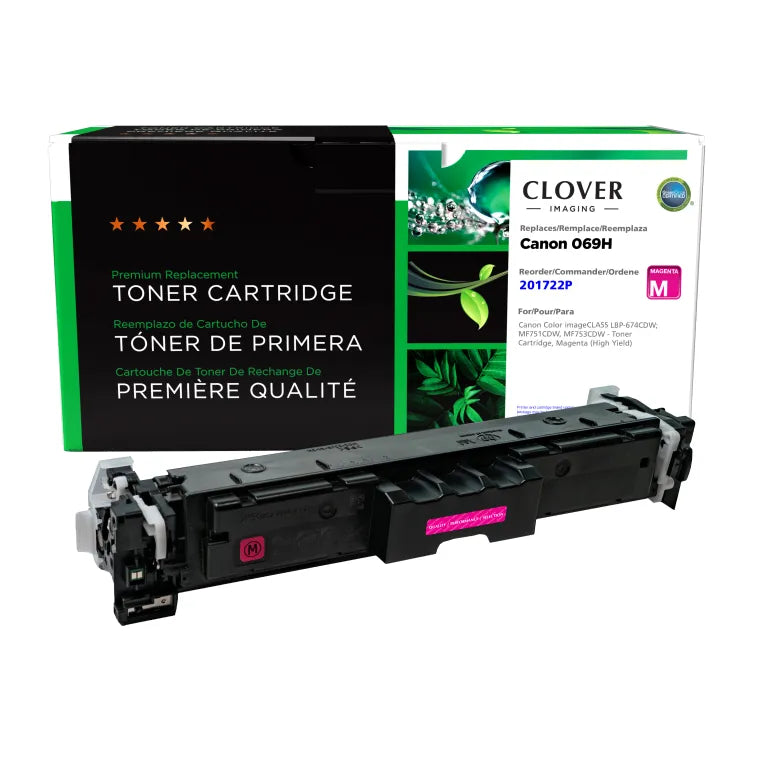 Canon 069HM (5096C001) high-yield magenta North American Remanufactured toner