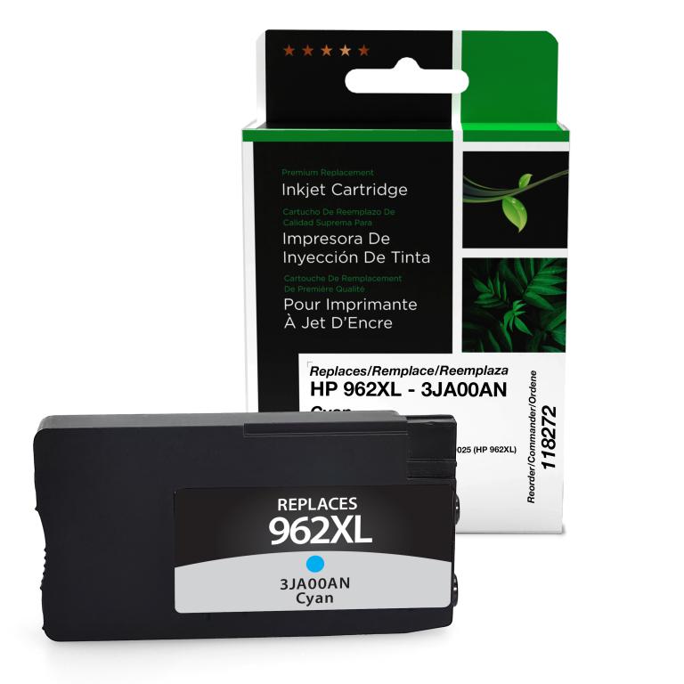 High Yield Cyan Ink Cartridge for HP 962XL (3JA00AN)