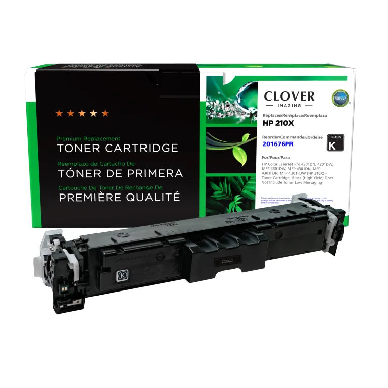 HP 210X (W2100X) high-yield black North American Remanufactured toner
