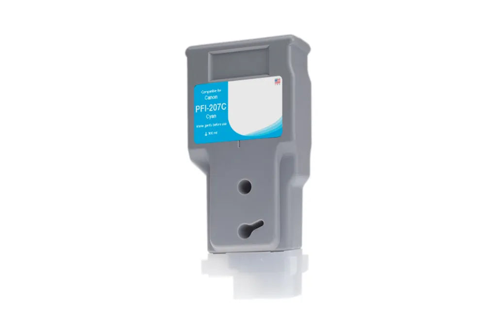 Canon PFI-207 (8790B001AA) cyan New Build ink cartridge