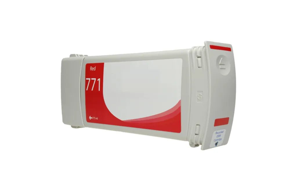 HP 771 (CE038A) chromatic red North American Remanufactured ink cartridge