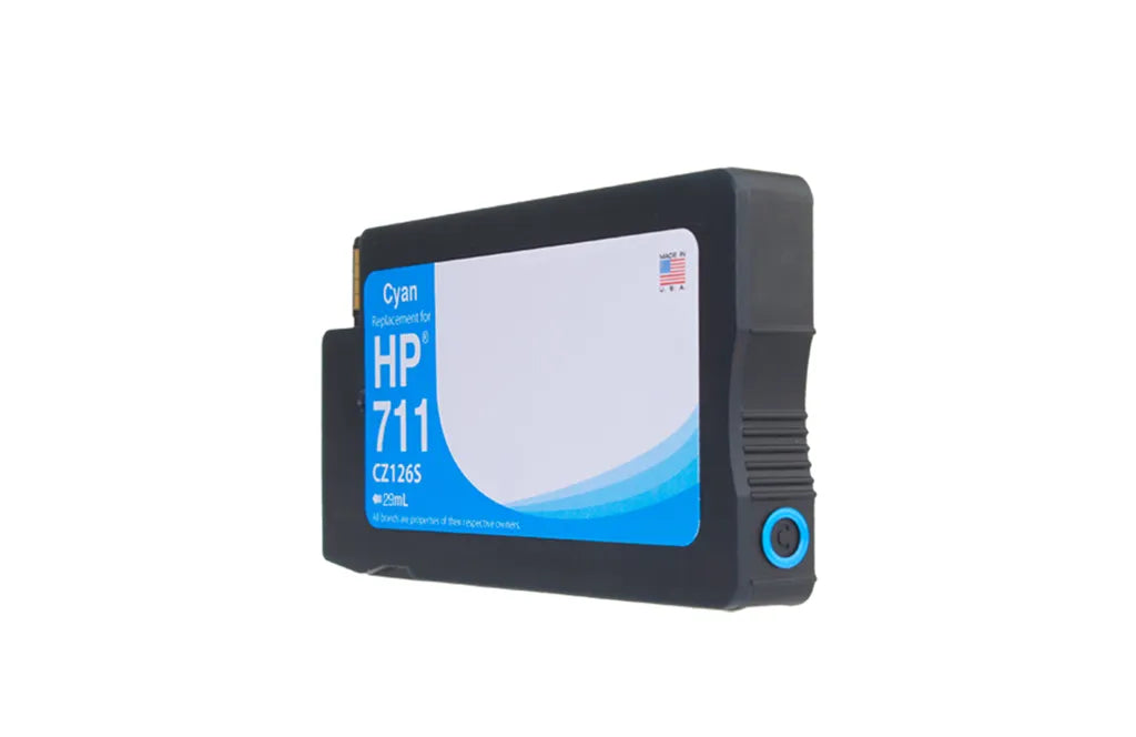 HP 711 (CZ130A) cyan North American Remanufactured ink cartridge