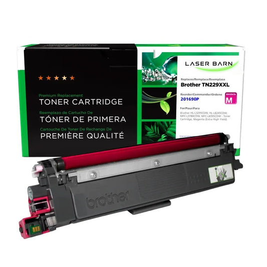 Brother TN229XXLM extra-high-yield magenta North American Remanufactured toner