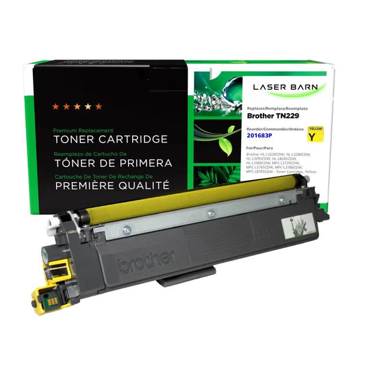 Brother TN229Y yellow North American Remanufactured toner