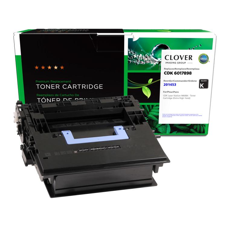 CDK 6017898 extra high yield black North American Remanufactured toner cartridge