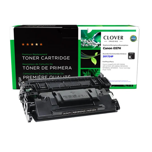 Canon 057H (3010C001) high-yield black North American Remanufactured toner