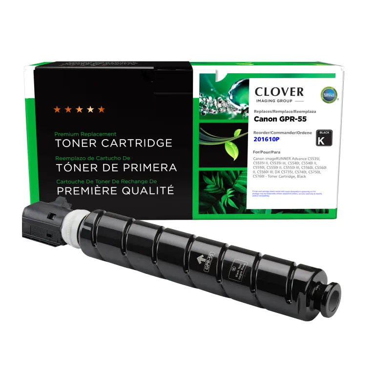 Canon GPR-55BK black North American Remanufactured toner