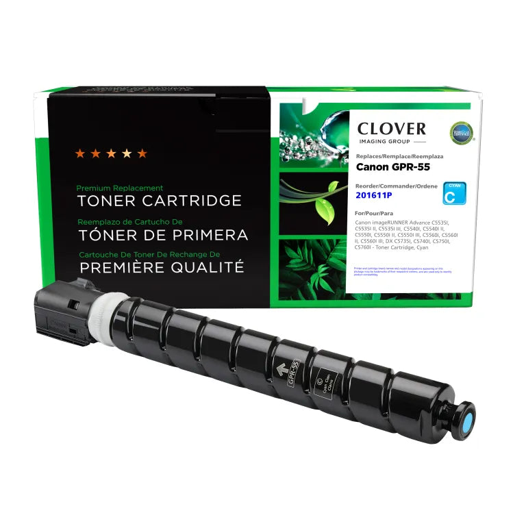 Canon GPR-55C cyan North American Remanufactured toner