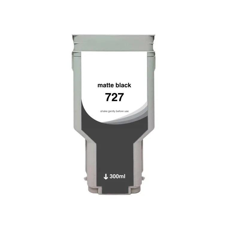 HP 727 (C1Q12A) high-yield matte black New Build ink cartridge