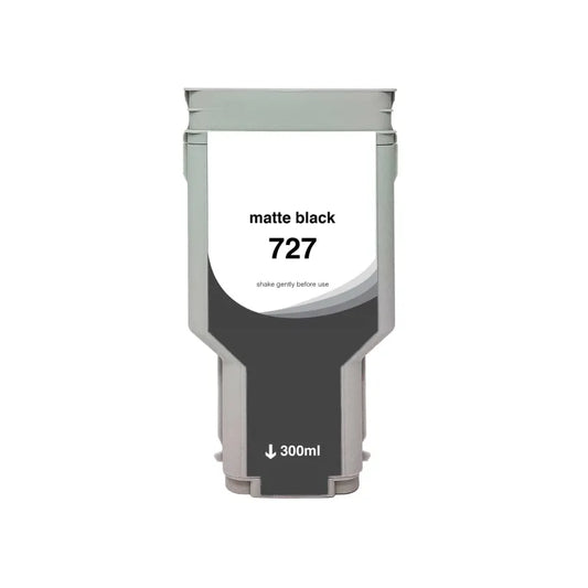 HP 727 (C1Q12A) high-yield matte black New Build ink cartridge