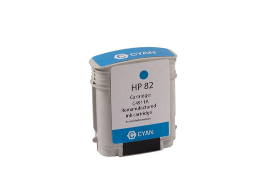 HP 82 (C4911A) high-yield cyan North American Remanufactured ink cartridge
