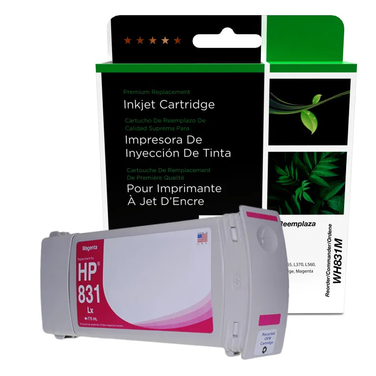 HP 831 (CZ684A) magenta North American Remanufactured ink cartridge