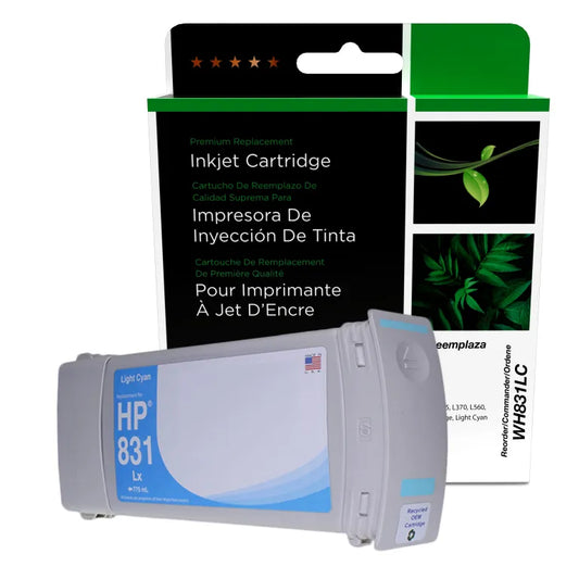 HP 831 (CZ686A) light cyan North American Remanufactured ink cartridge