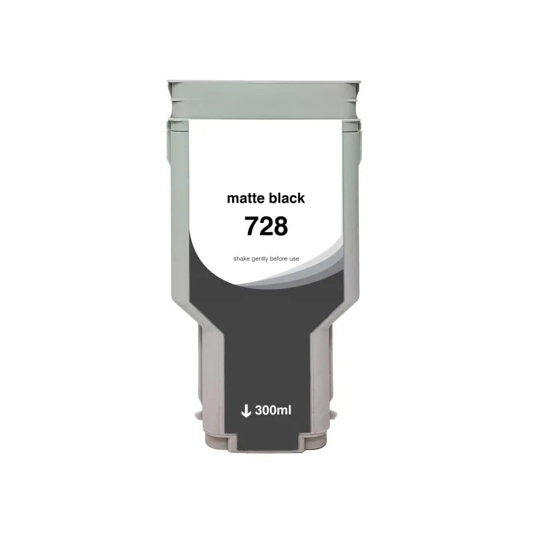 HP 728 (F9J68A) matte black New Build ink cartridge