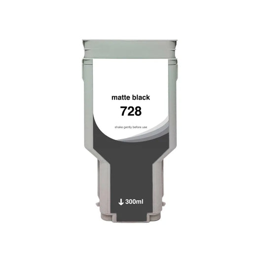 HP 728 (F9J68A) matte black New Build ink cartridge