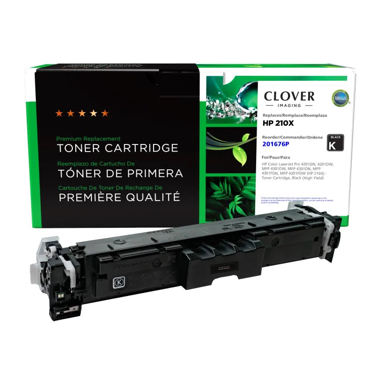 HP 210X (W2100X) high-yield black North American Remanufactured toner