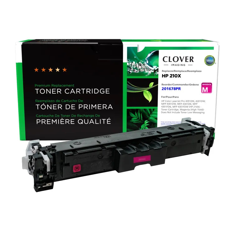HP 210X (W2103X) high-yield magenta North American Remanufactured toner