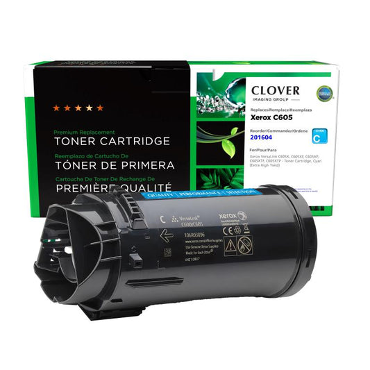 Extra High Yield Cyan Toner Cartridge for Xerox 106R03928