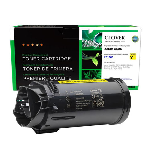 Extra High Yield Yellow Toner Cartridge for Xerox 106R03930