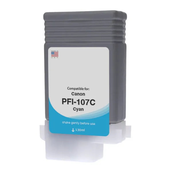 Canon PFI-107 (6706B001AA) cyan New Build ink cartridge