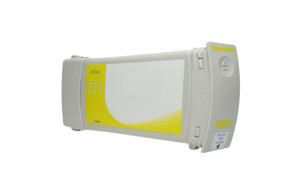 HP 771 (CE040A) yellow North American Remanufactured ink cartridge
