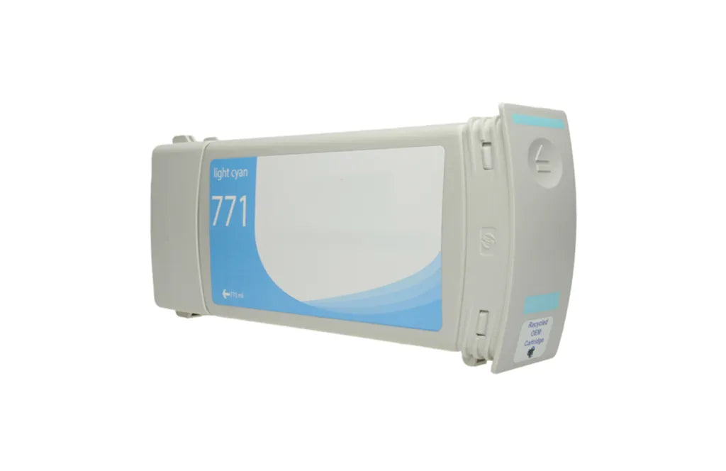 HP 771 (CE042A) light cyan North American Remanufactured ink cartridge