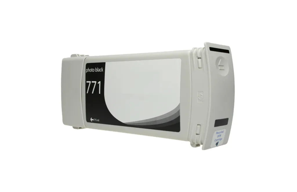 HP 771 (CE043A) photo black North American Remanufactured ink cartridge