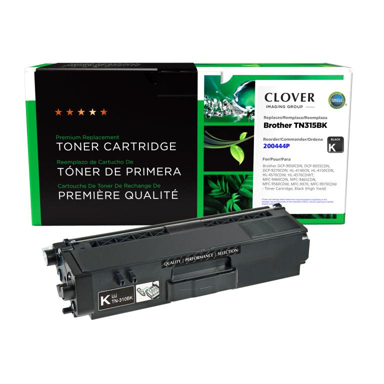 High Yield Black Toner Cartridge for Brother TN315