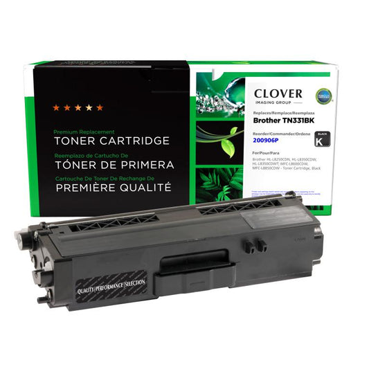 Black Toner Cartridge for Brother TN331