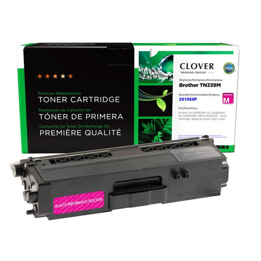 Super High Yield Magenta Toner Cartridge for Brother TN339