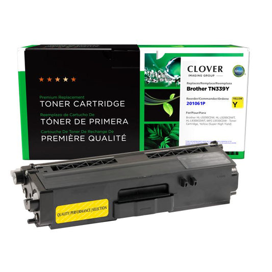 Super High Yield Yellow Toner Cartridge for Brother TN339