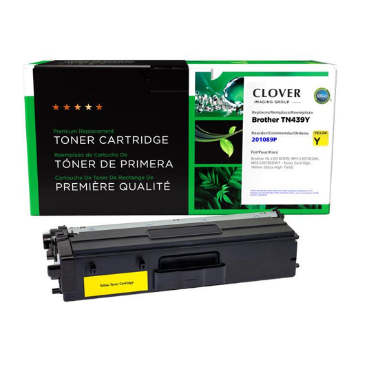 Ultra High Yield Yellow Toner Cartridge for Brother TN439Y