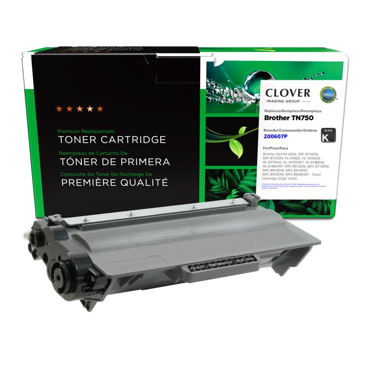 High Yield Toner Cartridge for Brother TN750
