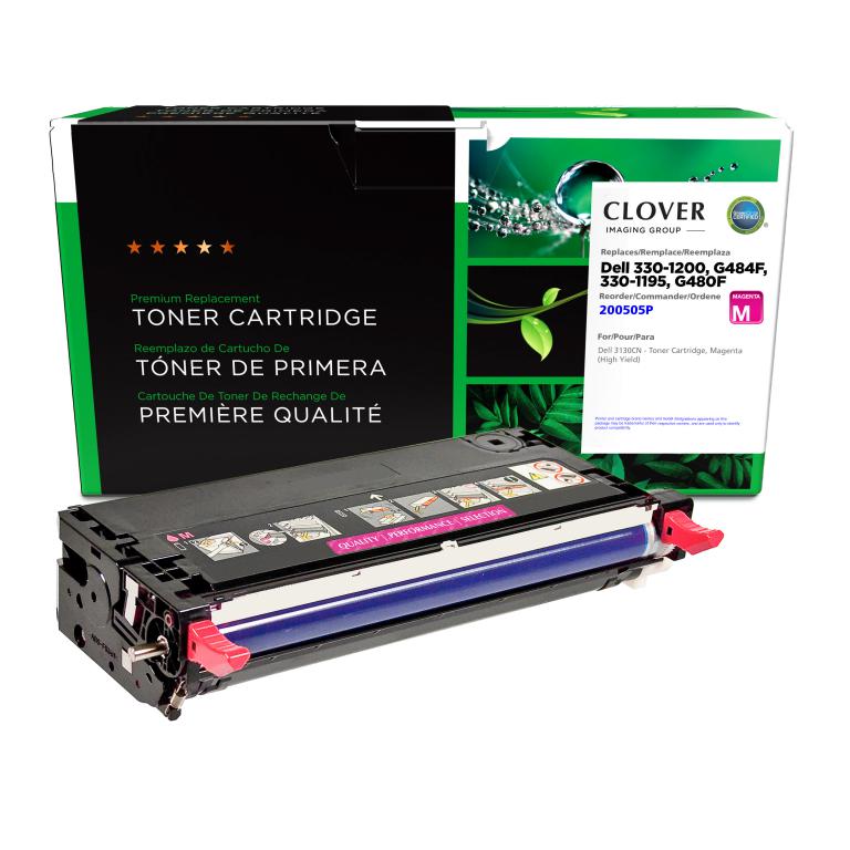 High Yield Magenta Toner Cartridge for Dell 3130