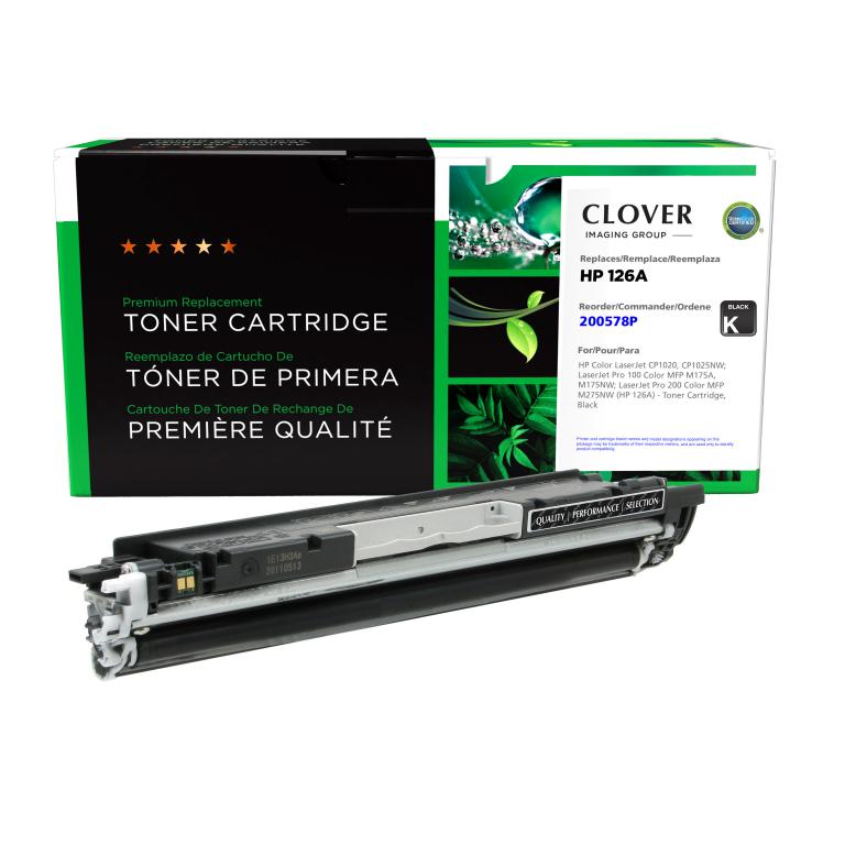 Black Toner Cartridge for HP 126A (CE310A)