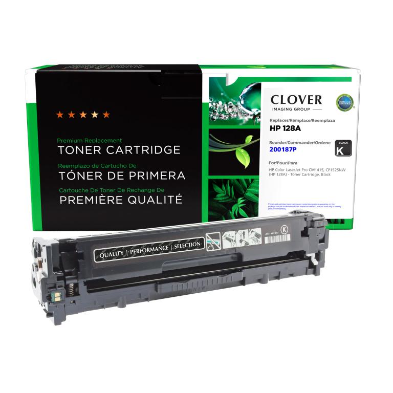 Black Toner Cartridge for HP 128A (CE320A)