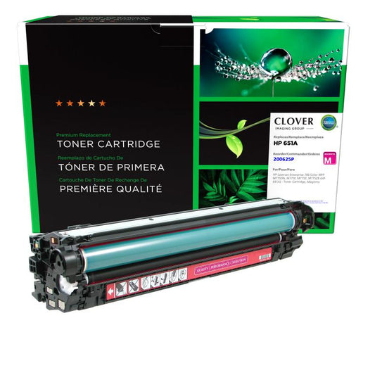 Magenta Toner Cartridge for HP 651A (CE343A)