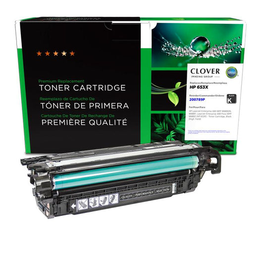 High Yield Black Toner Cartridge for HP 653X (CF320X)