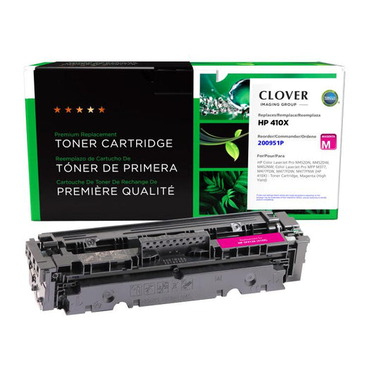 High Yield Magenta Toner Cartridge for HP 410X (CF413X)