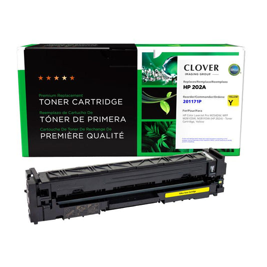 Yellow Toner Cartridge for HP 202A (CF502A)