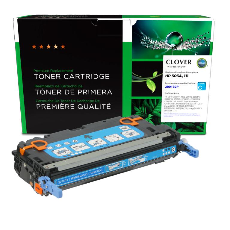 Cyan Toner Cartridge for HP 503A (Q7581A)