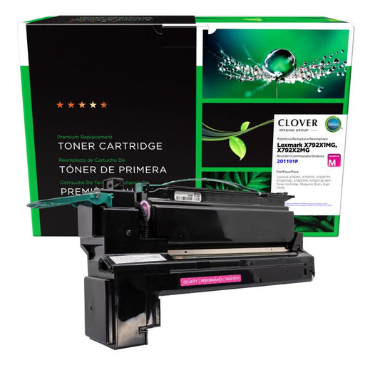 Extra High Yield Magenta Toner Cartridge for Lexmark X792